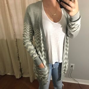 Chevron cardigan